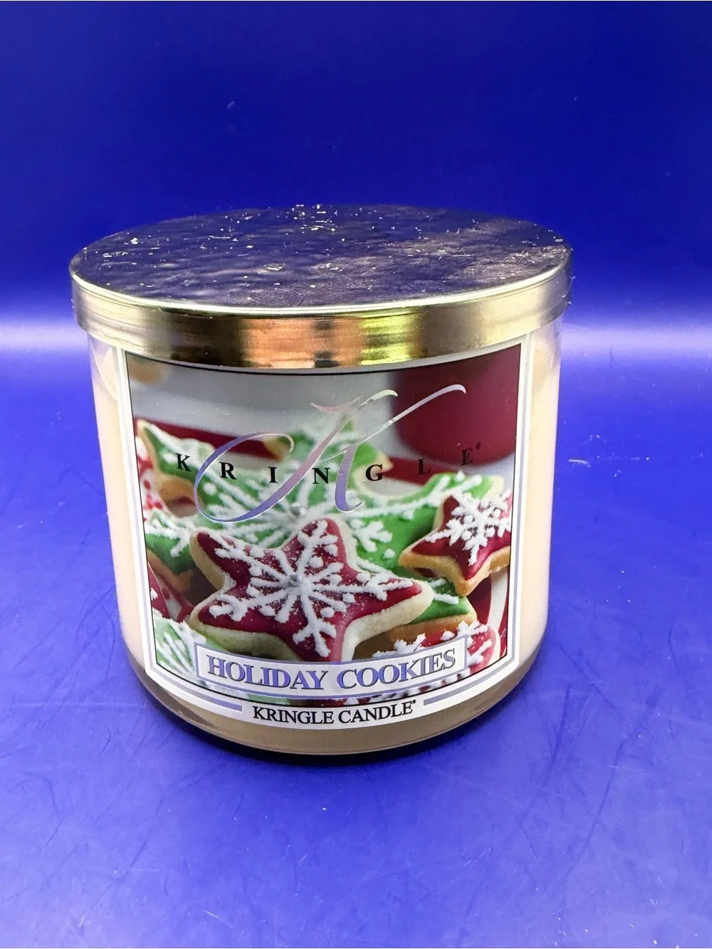 Kringle Candle Holiday Cookies 3-Wick Candle